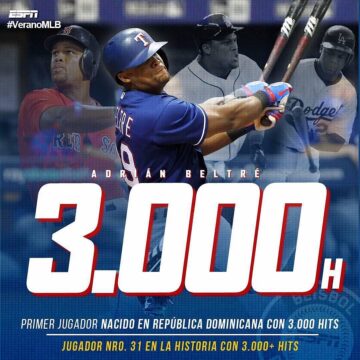 Adrián Beltré #OrgulloDominicano #Beltre3k #Beltre3000