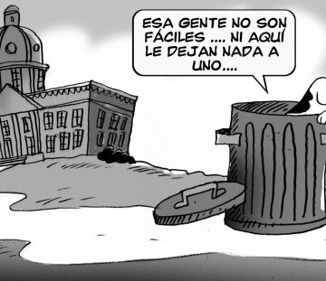 Caricatura Diógenes y Boquechivo – Diario Libre, Miércoles 30 de Agosto 2017