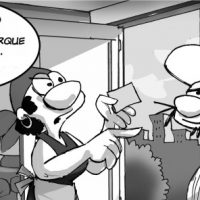 Caricatura Diógenes y Boquechivo – Diario Libre, Sábado 26 de Agosto 2017