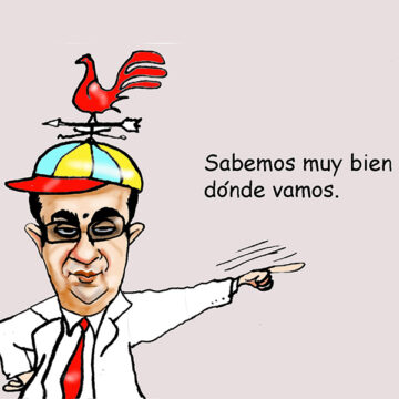 Caricatura Mercader – El Caribe, Lunes 28 de Agosto 2017