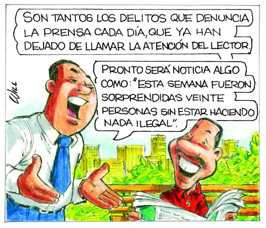 Caricatura Rosca Izquierda – Diario Libre, Jueves 31 de Agosto 2017
