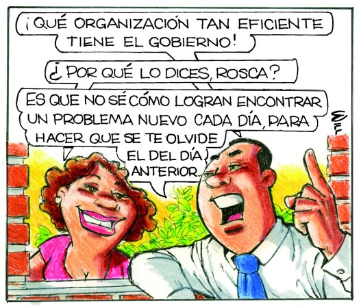 Caricatura Rosca Izquierda – Diario Libre, Miércoles 30 de Agosto 2017