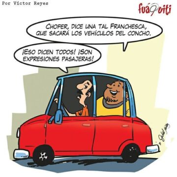 Las expresiones que se olvidan – Caricatura Fuaquiti, Domingo 27 de Agosto 2017