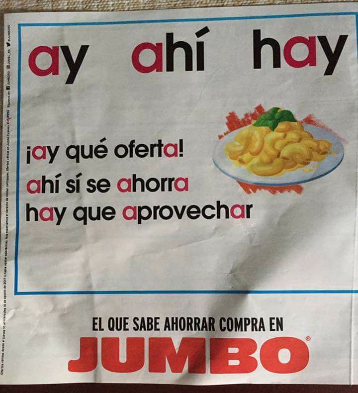 #ServicioPúblico Jumbo – KeDificil, Jueves 10 de Agosto 2017