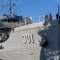 Arriba buque de la Armada dominicana a Cuba con ayuda para damnificados por huracán Irma