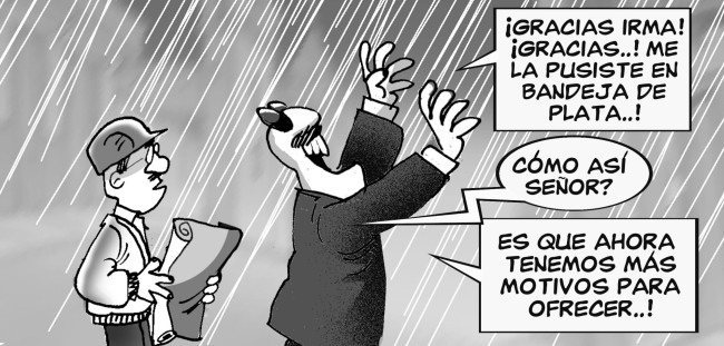 Caricatura Diógenes y Boquechivo – Diario Libre, Lunes 11 de Septiembre 2017