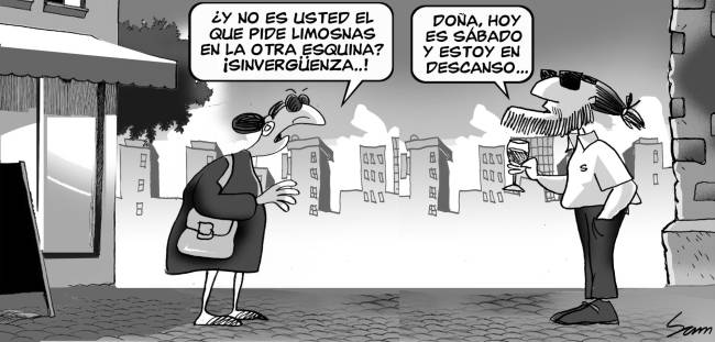 Caricatura Diógenes y Boquechivo – Diario Libre, Sábado 16 de Septiembre 2017