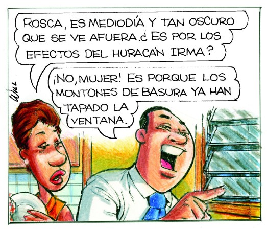 Caricatura Rosca Izquierda – Diario Libre, Jueves 07 de Septiembre 2017