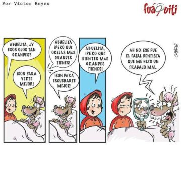 El cuento no iba así no… – Caricatura Fuaquiti, Septiembre 23 del 2017