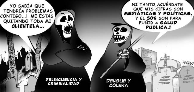 Caricatura Diógenes y Boquechivo – Diario Libre, Martes 31 de Octubre 2017