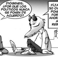 Caricatura Diógenes y Boquechivo – Diario Libre, Viernes 06 de Octubre 2017
