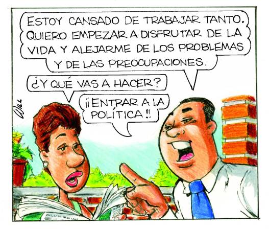 Caricatura Rosca Izquierda – Diario Libre, Jueves 05 de Octubre 2017