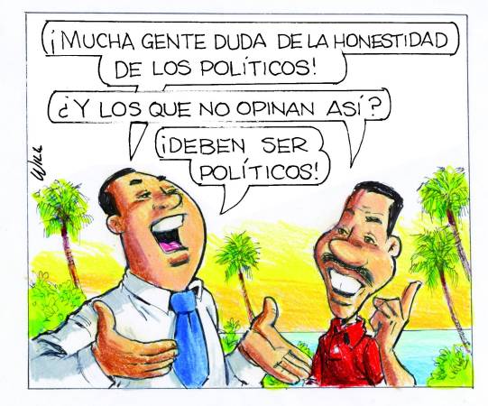 Caricatura Rosca Izquierda - Diario Libre, Jueves 12 de Octubre 2017 -  Dominicana.do