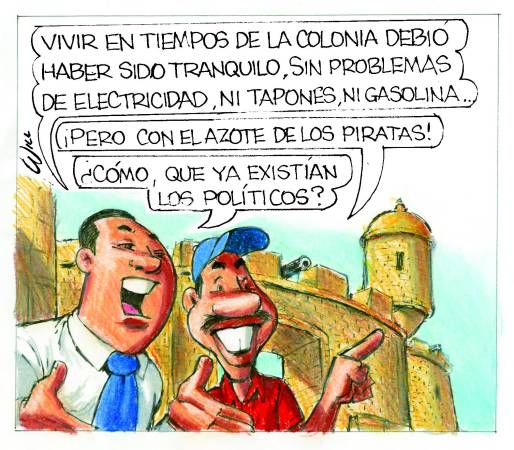 Caricatura Rosca Izquierda – Diario Libre, Lunes 16 de Octubre 2017