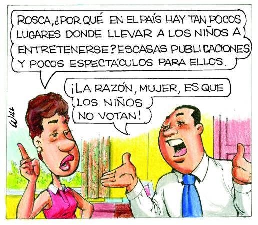 Caricatura Rosca Izquierda – Diario Libre, Lunes 23 de Octubre 2017