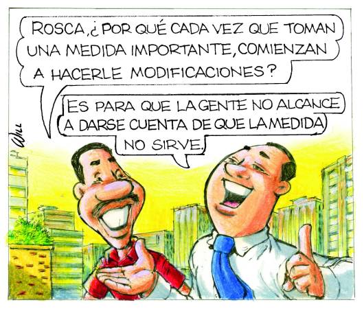 Caricatura Rosca Izquierda – Diario Libre, Martes 10 de Octubre 2017