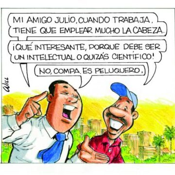 Caricatura Rosca Izquierda – Diario Libre, Martes 24 de Octubre 2017