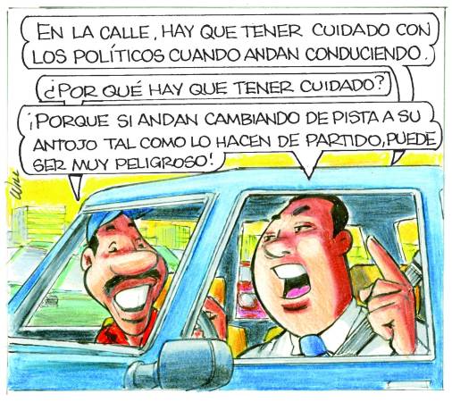 Caricatura Rosca Izquierda – Diario Libre, Martes 31 de Octubre 2017
