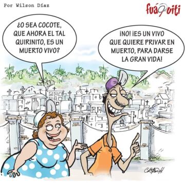 Ese sí que se sabe esconder – Caricatura Fuaquiti, Octubre 16 del 2017