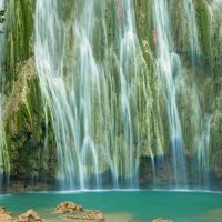 Unas espectaculares cascadas en el Caribe