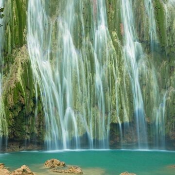 Unas espectaculares cascadas en el Caribe