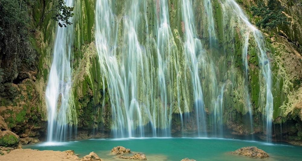 Unas espectaculares cascadas en el Caribe