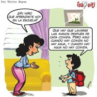 La situación está difícil mami… – Caricatura Fuaquiti, Domingo 01 de Octubre 2017