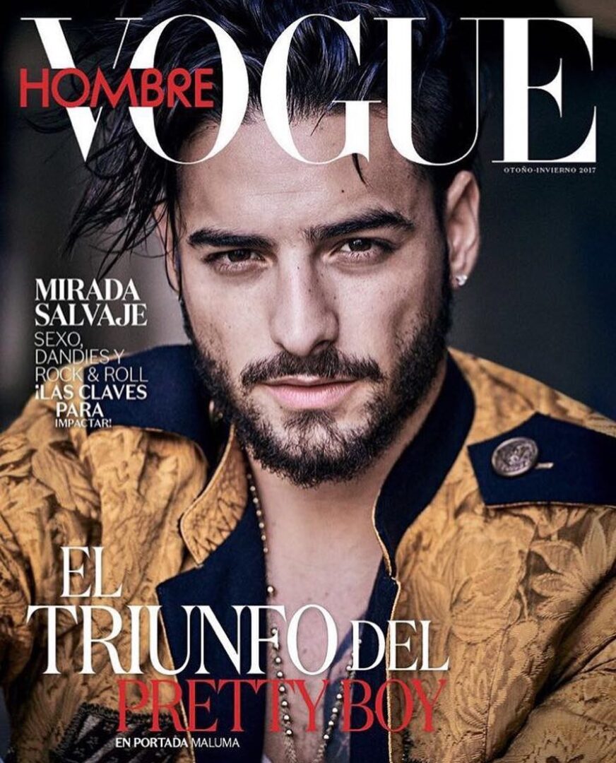 Maluma en portada de la revista ‘Vogue’