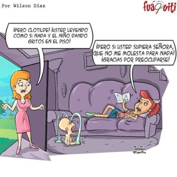 Que nada me afecte – Caricatura Fuaquiti, Octubre 07 del 2017