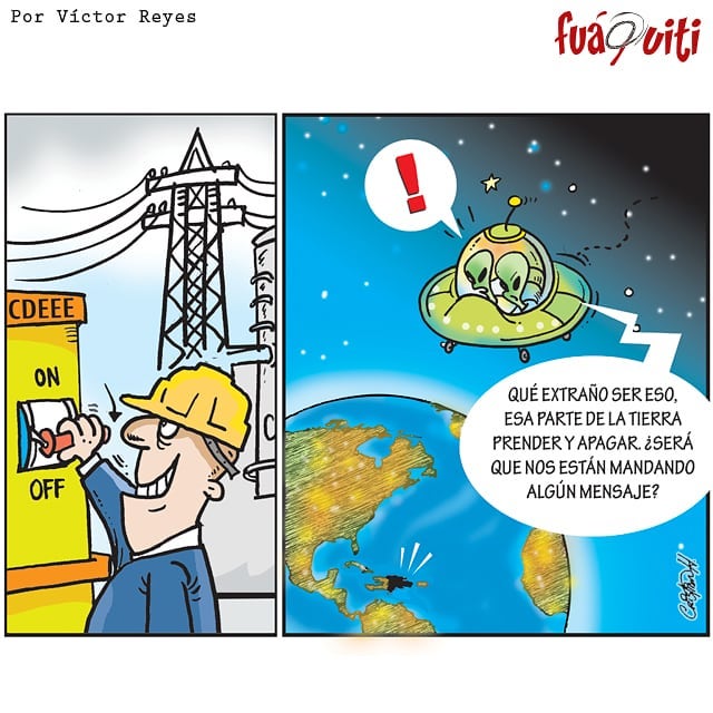 Los extraterrestres están curiosos… – Caricatura Fuaquiti, Octubre 31 del 2017