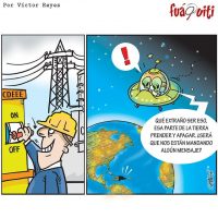 Los extraterrestres están curiosos… – Caricatura Fuaquiti, Octubre 31 del 2017