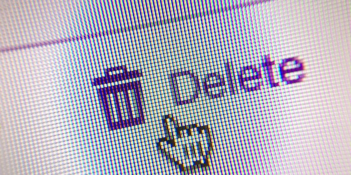 Cómo borrar de forma definitiva tu cuenta de Facebook y de otras redes sociales