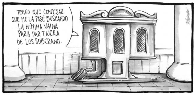 Caricatura Noticiero Poteleche – Diario Libre, 22 de Marzo 2018