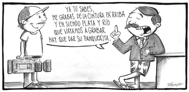 Caricatura Noticiero Poteleche – Diario Libre, 26 de Marzo 2018
