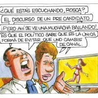 Caricatura Rosca Izquierda – Diario Libre, 28 de Marzo 2018