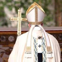 El papa celebró el Miércoles de ceniza con misa y pocos fieles