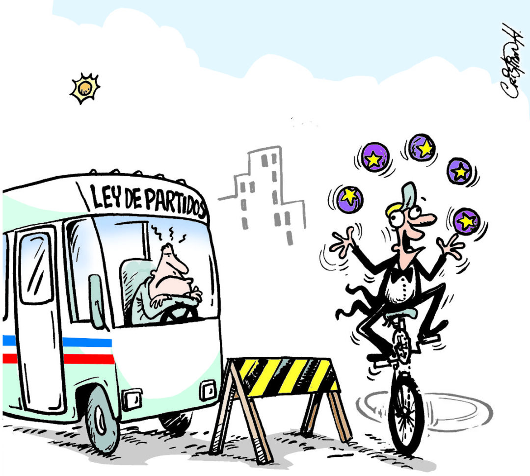 Caricatura Cristian Caricaturas – El Día, 11 de Abril 2018