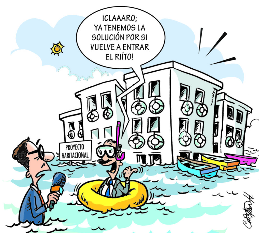 Caricatura Cristian Caricaturas – El Día, 12 de Abril 2018