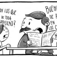 Caricatura Noticiero Poteleche – Diario Libre, 13 de Abril 2018