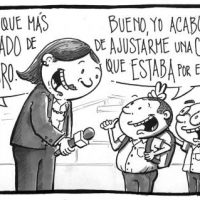 Caricatura Noticiero Poteleche – Diario Libre, 23 de Abril 2018