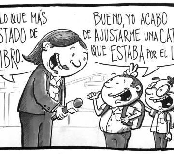 Caricatura Noticiero Poteleche – Diario Libre, 23 de Abril 2018
