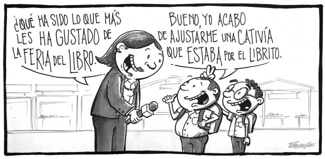 Caricatura Noticiero Poteleche – Diario Libre, 23 de Abril 2018
