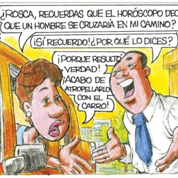 Caricatura Rosca Izquierda – Diario Libre, 05 de Abril 2018