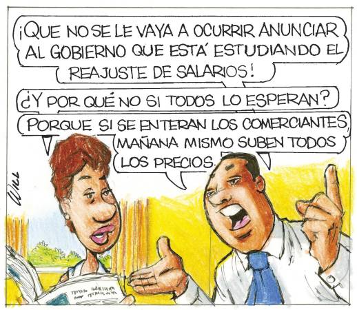 Caricatura Rosca Izquierda – Diario Libre, 10 de Abril 2018