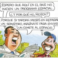Caricatura Rosca Izquierda – Diario Libre, 11 de Abril 2018
