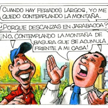 Caricatura Rosca Izquierda – Diario Libre, 23 de Abril 2018