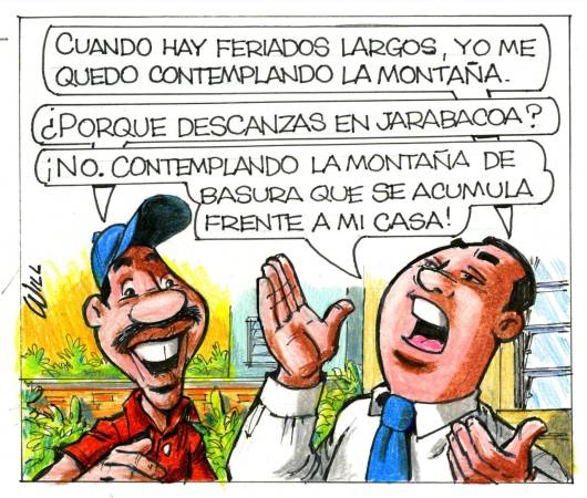 Caricatura Rosca Izquierda – Diario Libre, 23 de Abril 2018