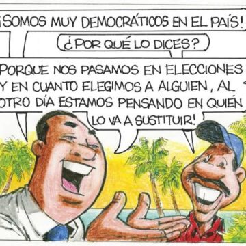 Caricatura Rosca Izquierda – Diario Libre, 24 de Abril 2018