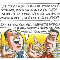 Caricatura Rosca Izquierda – Diario Libre, 27 de Abril 2018