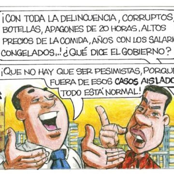 Caricatura Rosca Izquierda – Diario Libre, 27 de Abril 2018